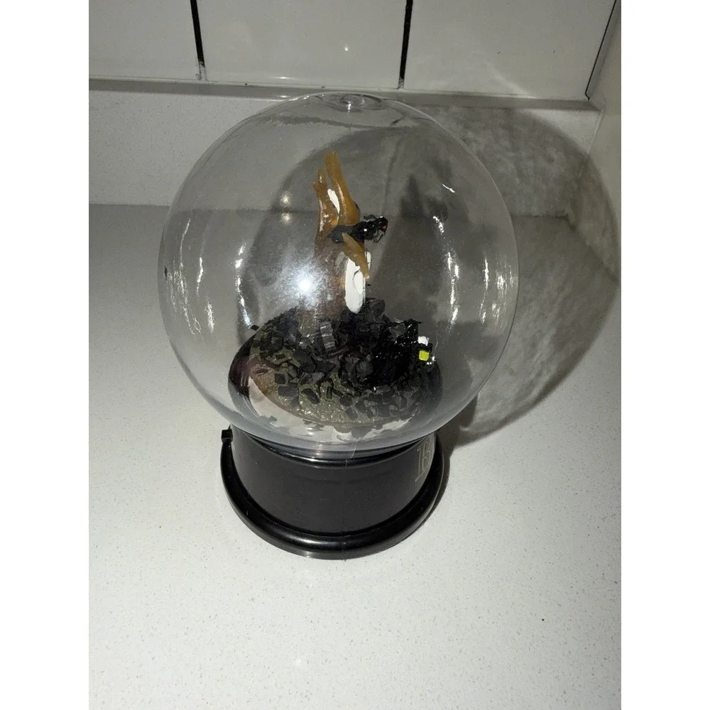 2012 Gemmy Halloween Globe Beware Cemetery Graveyard Ghosts Tornado WORKS! 6